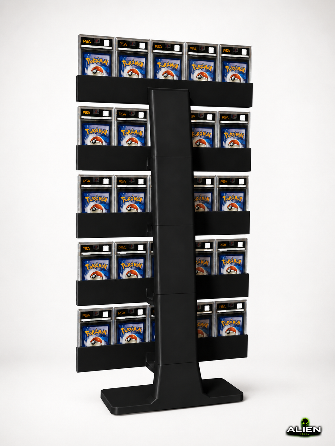 Pokémon PSA Slab Display Ständer 5x5 Grading Kartenhalter TCG Zubehör Aufsteller