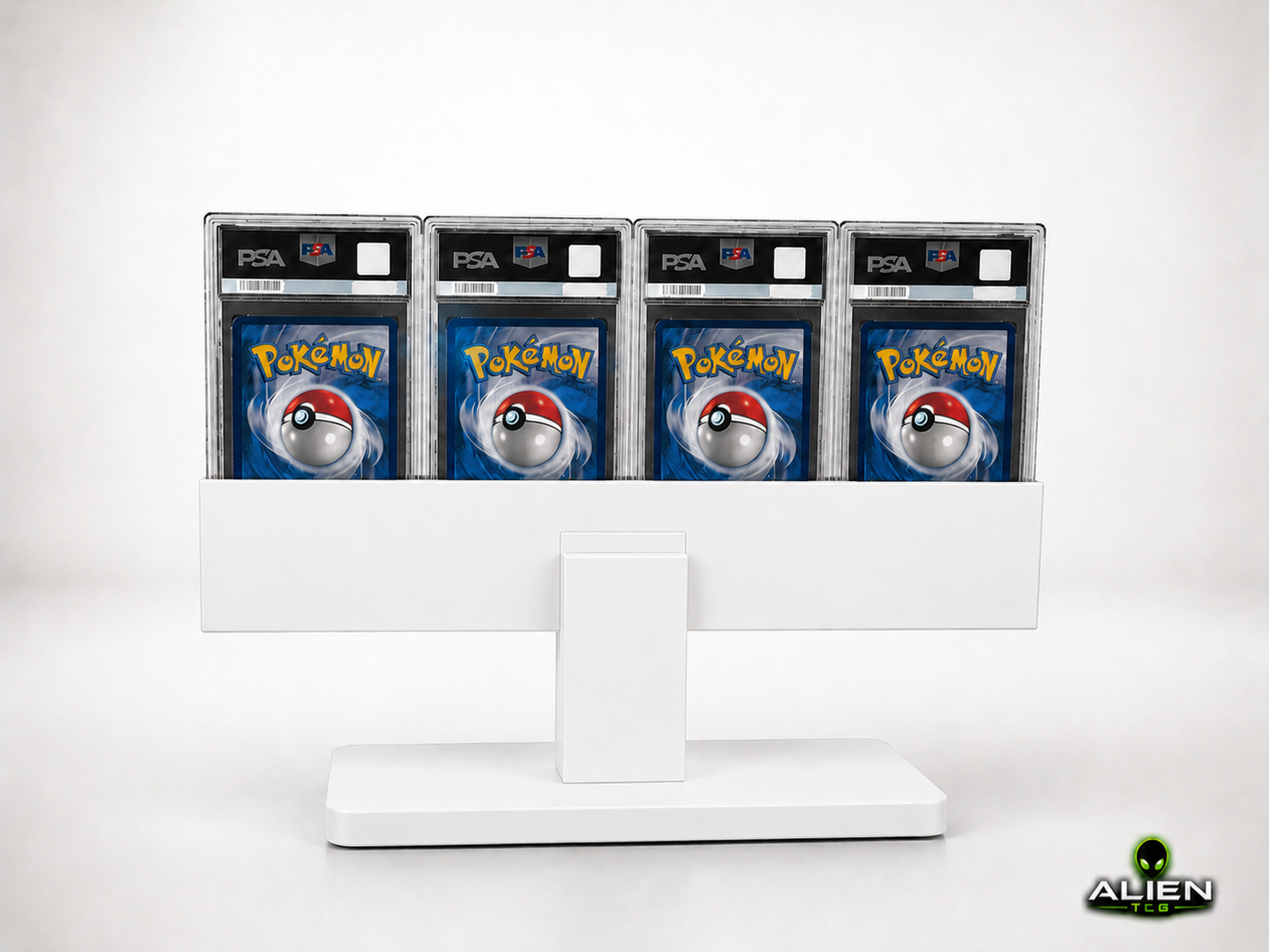 Pokémon PSA CGC Slab Display Ständer 4x1 Grading Kartenhalter TCG Zubehör Halter