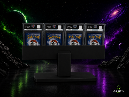 4x1 Pokemon PSA Slab Moderner TCG Display-Ständer