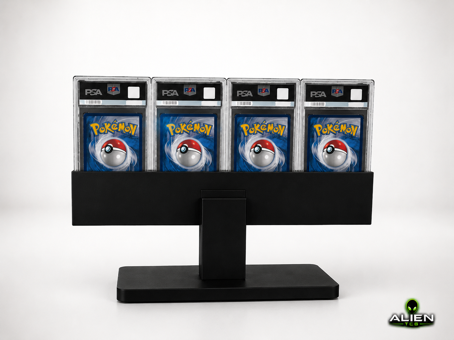 Pokémon PSA CGC Slab Display Ständer 4x1 Grading Kartenhalter TCG Zubehör Halter