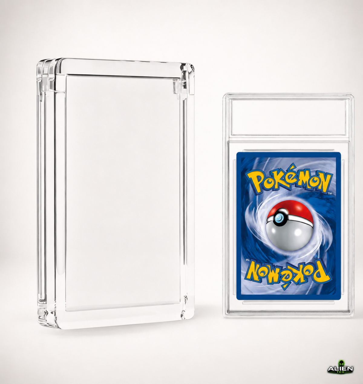 Acryl Case für PSA Slabs UV-Schutz Magnetdeckel TCG Display für Pokémon Karten