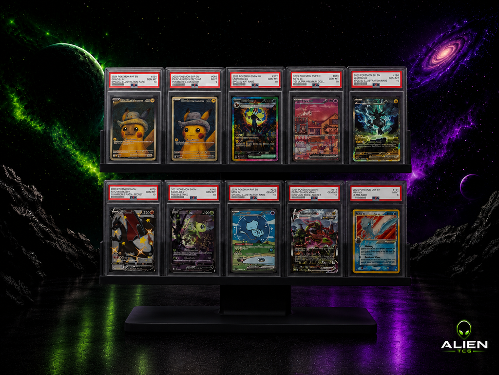 5x2 Pokémon PSA Slab Moderner TCG Display Ständer