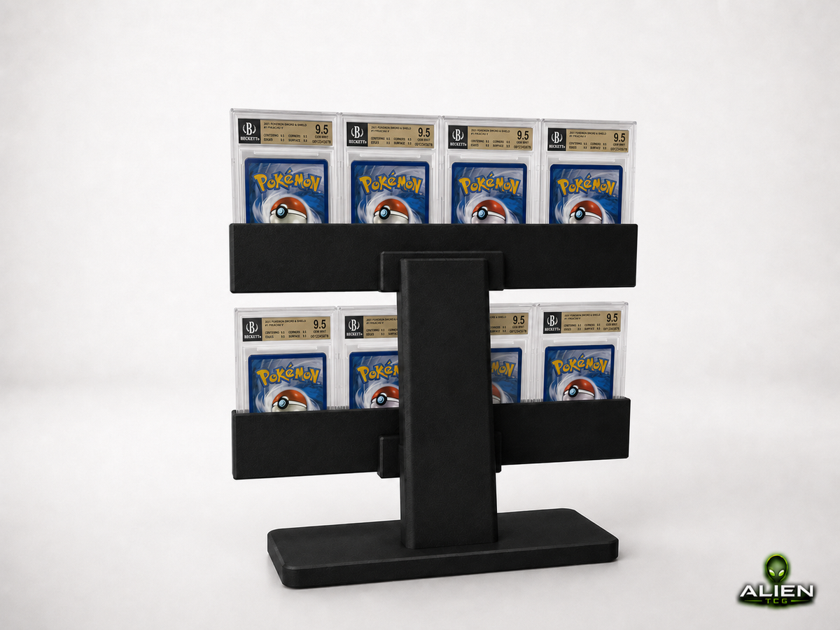Pokémon BGS Slab Display Ständer 4x2 Grading Kartenhalter TCG Zubehör Halter