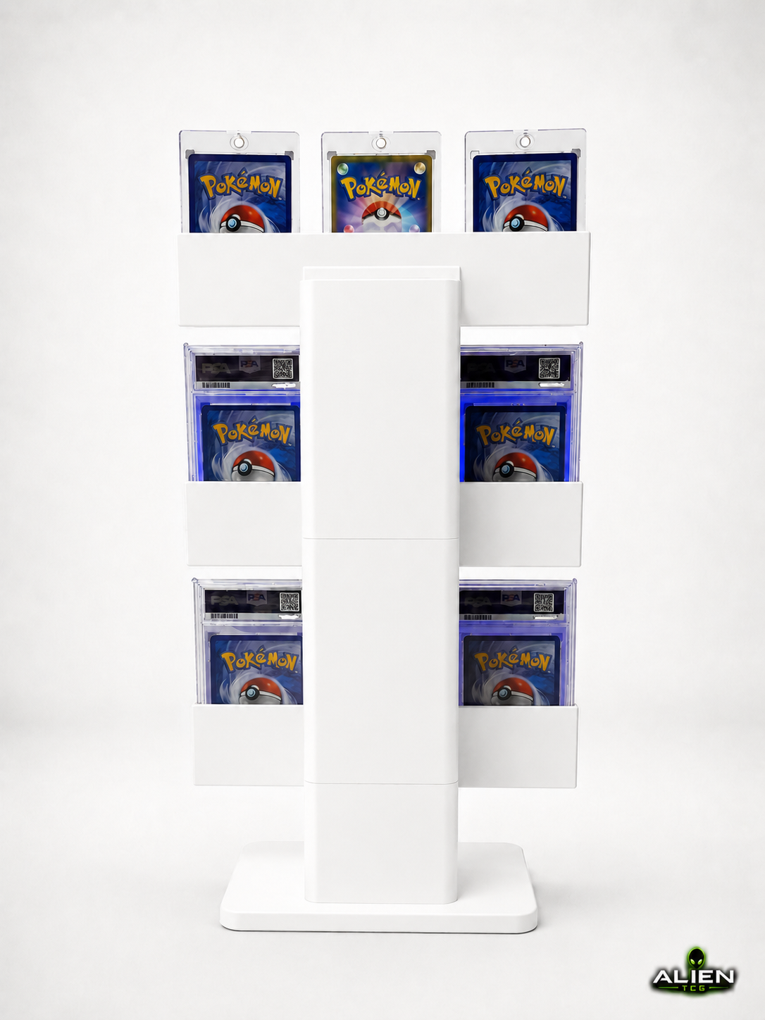 Pokémon PSA CGC Slab Display Ständer 3x3 Grading Kartenhalter TCG Zubehör Halter