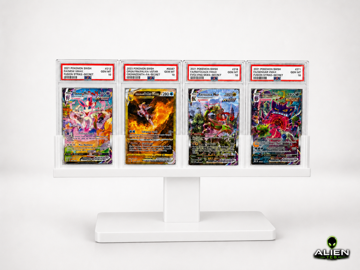 Pokémon PSA CGC Slab Display Ständer 4x1 Grading Kartenhalter TCG Zubehör Halter