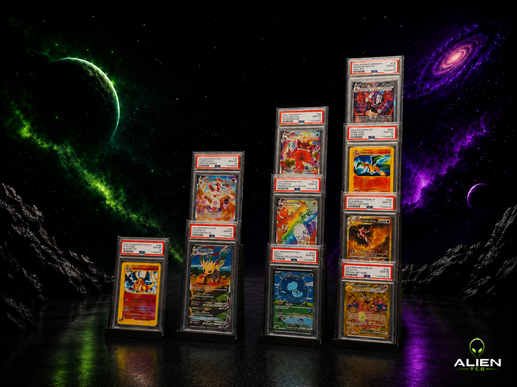 Pokemon PSA Displayständer für Einzelkarten | TCG Ständer