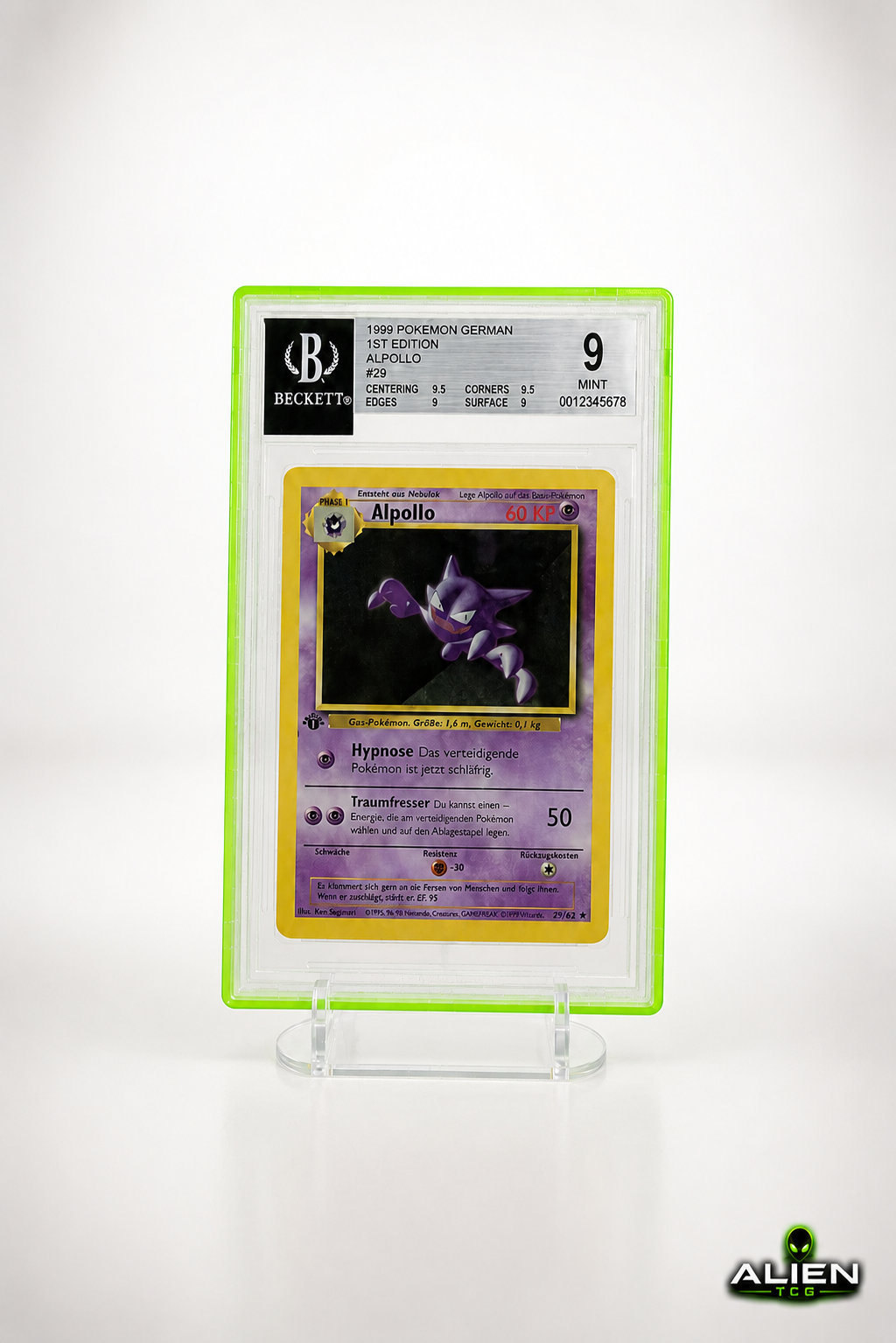 20x BGS Bumper Schutzhülle für Grading Slab bewertete Sammelkarten TCG Card Case