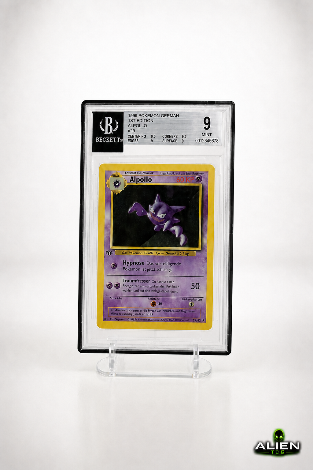 10x BGS Bumper Schutzhülle für Grading Slab bewertete Sammelkarten TCG Card Case