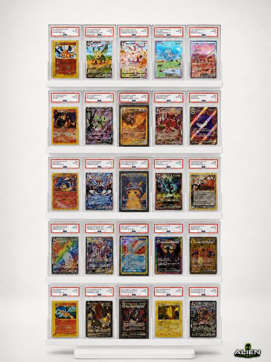 5x5 Pokémon PSA/CGC Slab Moderner TCG Präsentationsständer