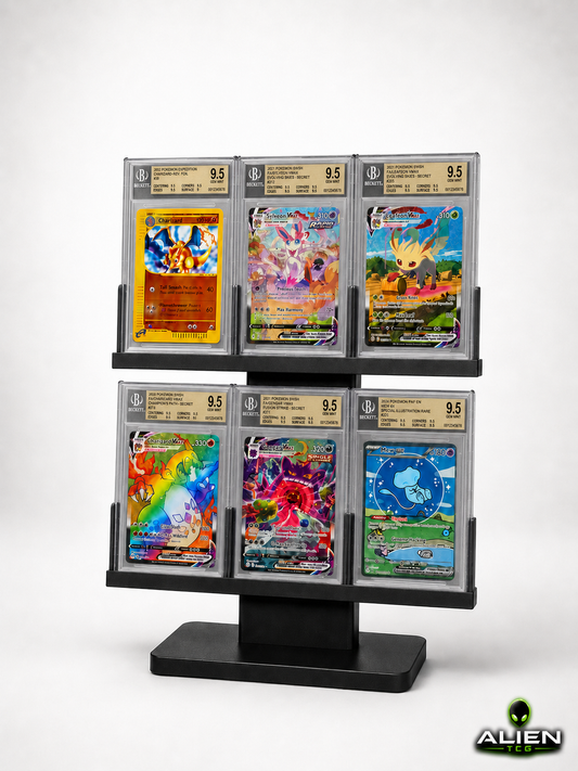 Pokémon BGS Slab Display Ständer 3x2 Grading Kartenhalter TCG Zubehör Halter