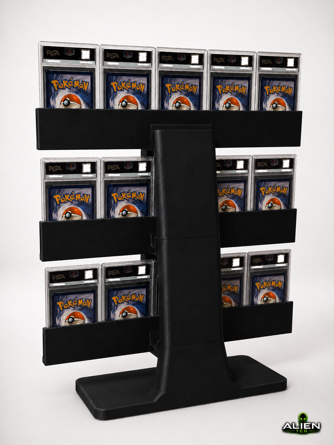 Pokémon PSA Slab Display Ständer 5x3 Grading Kartenhalter TCG Zubehör Aufsteller