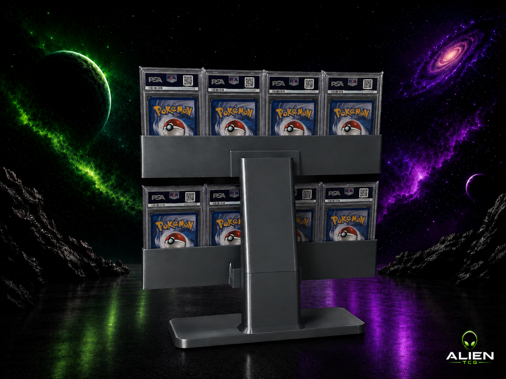 4x2 Pokemon PSA Slab Moderner TCG Display-Ständer