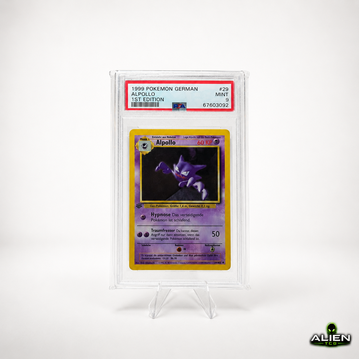 10x Acryl Kartenhalter für gegradete TCG Sammelkarten | Pokémon Yugioh One Piece