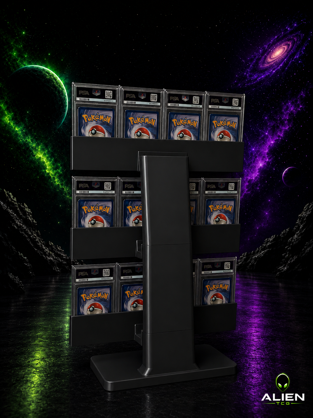4x3 Pokemon PSA Slab Moderner TCG Display-Ständer