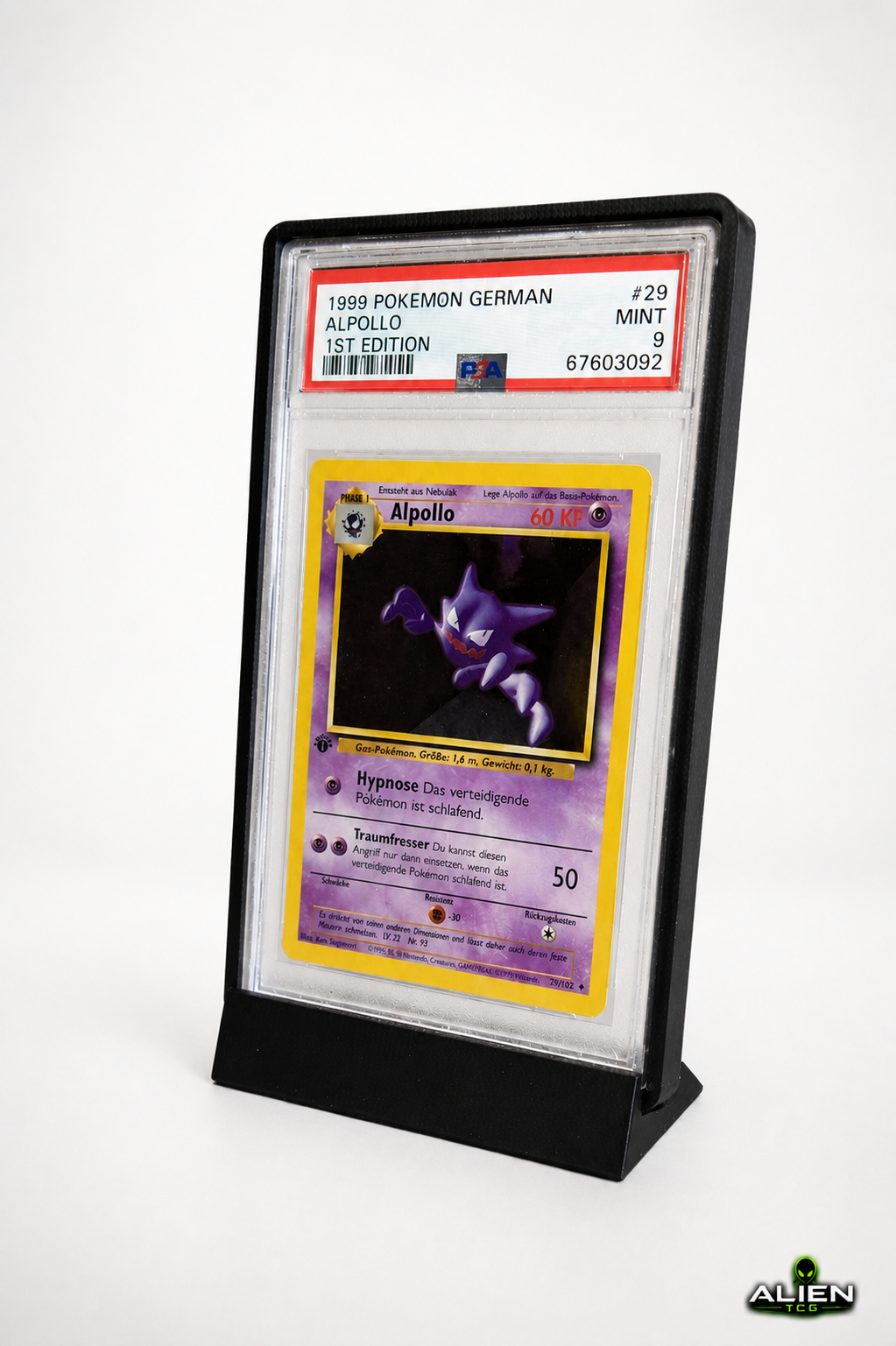 10x PSA Kartenhalter Card Holder Display Ständer Grading Slab Pokémon TCG Bumper