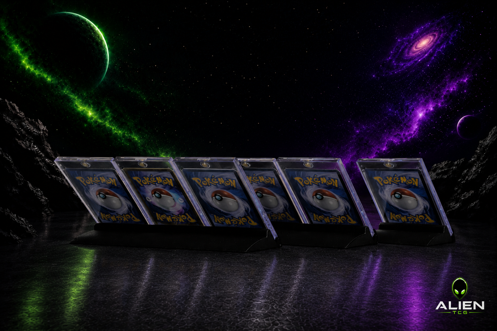 Pokemon Niederwinkel Display-Ständer für Einzelkarten | TCG | Kartenhalter