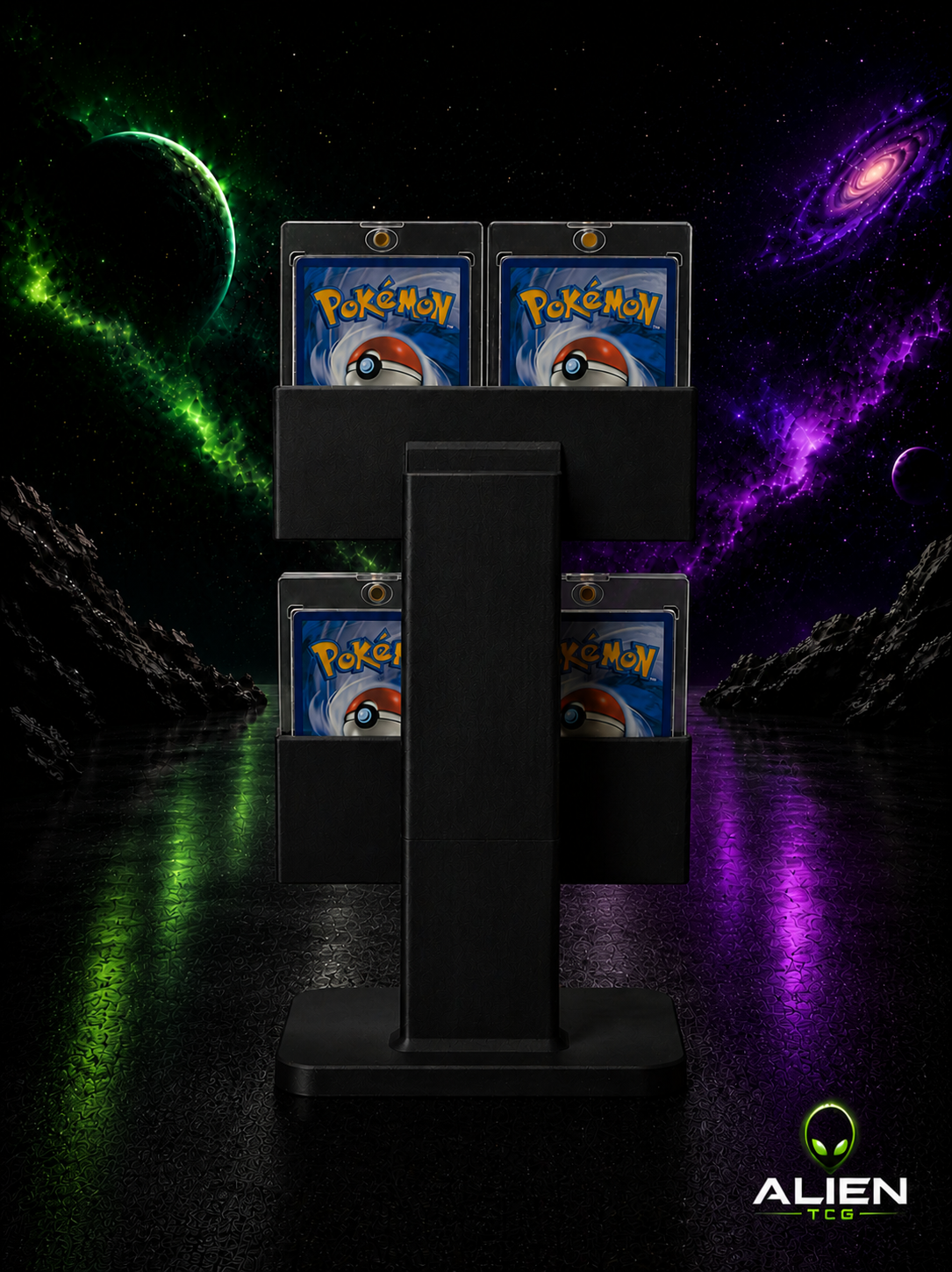 2x2 Pokemon One-Touch Modern TCG Display-Ständer