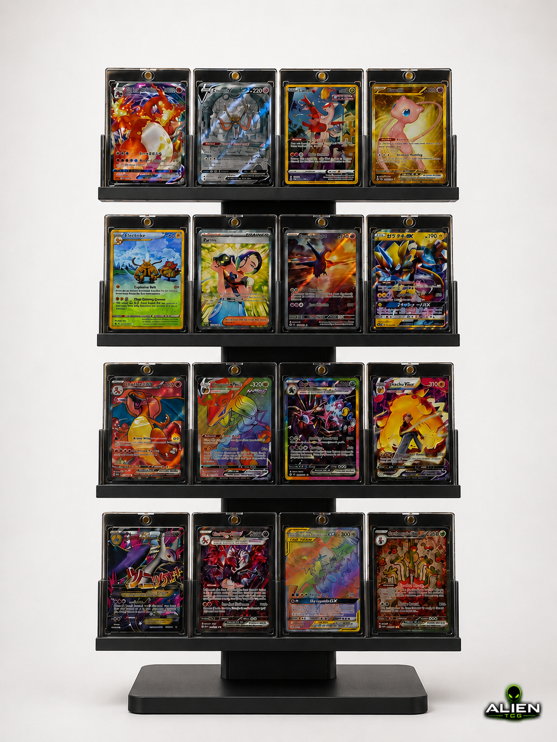 Pokémon Ultra Pro One Touch 4x4 Display Ständer Magnetkarten TCG Zubehör Trading