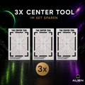 3x The Center Tool - Sammelkarten Zentrierwerkzeug TCG