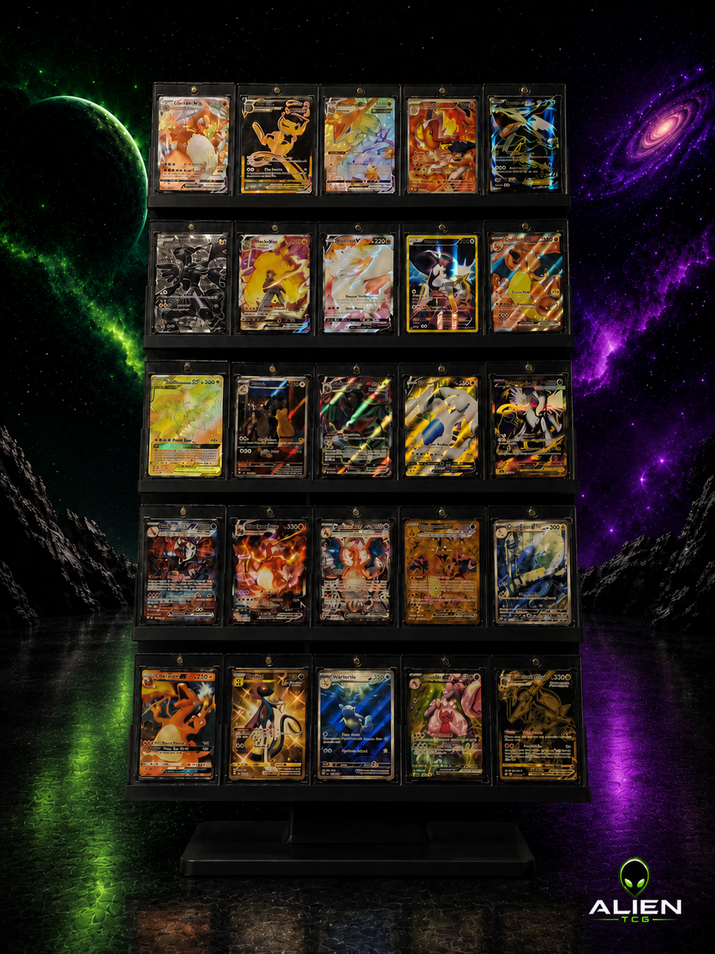 5x5 Pokémon Ultra Pro One-Touch Modern TCG Display Ständer