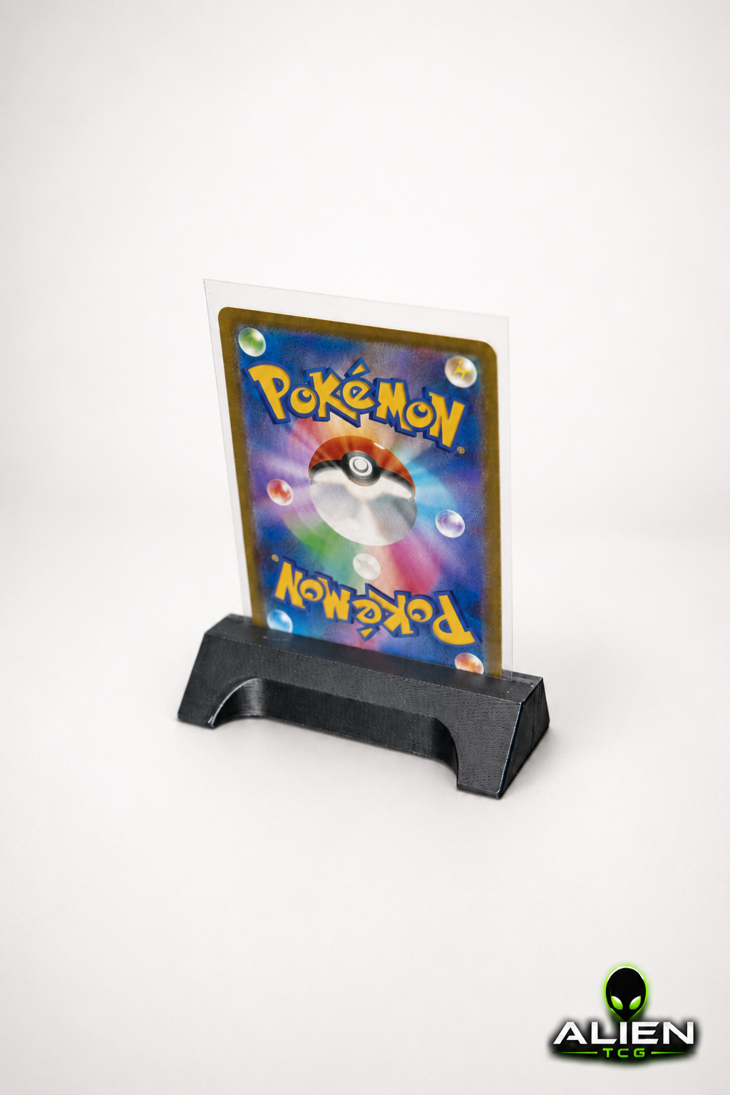 10x Sleeves Kartenhalter Card Holder Display Ständer Grading Slab Pokémon Schutz