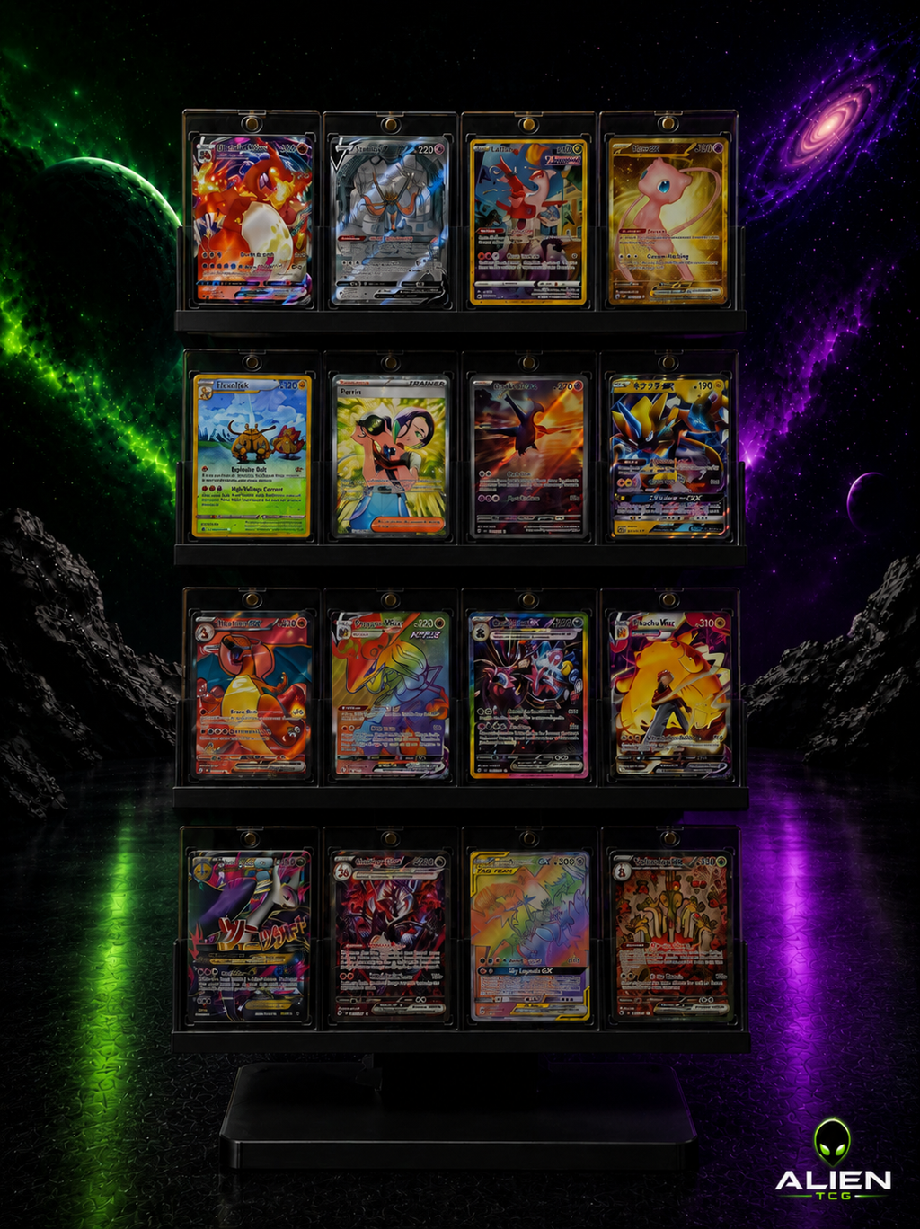 4x4 Pokémon Ultra Pro One-Touch Modern TCG Display Ständer