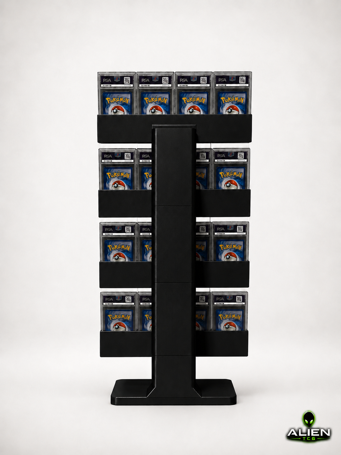 Pokémon PSA Slab Display Ständer 4x4 Grading Kartenhalter TCG Zubehör Aufsteller