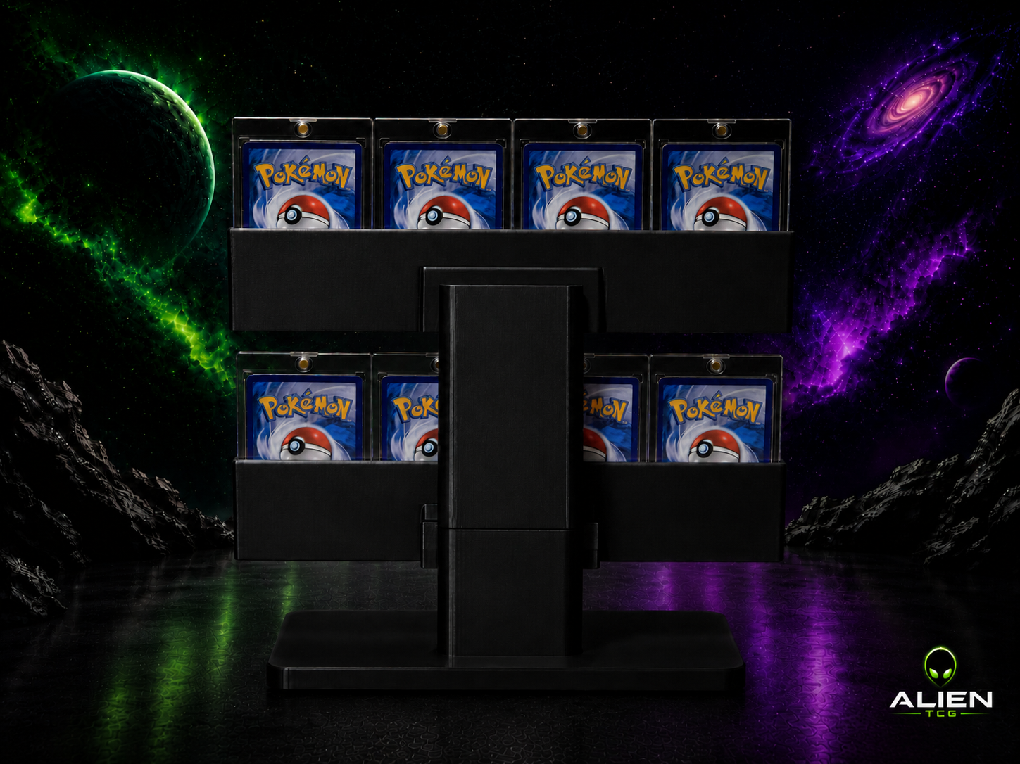 4x2 Pokémon Ultra Pro One-Touch Modern TCG Display Ständer