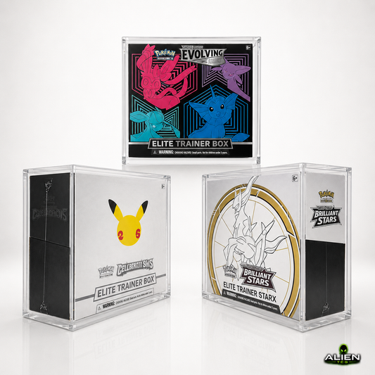 Acryl Case für Pokémon Elite Trainer Box ETB | Acryl Case Pokémon ETB