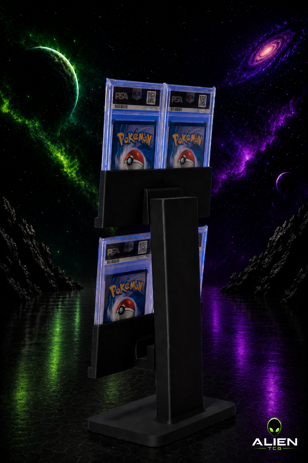 2x2 Pokemon PSA Slab Moderner TCG Display-Ständer