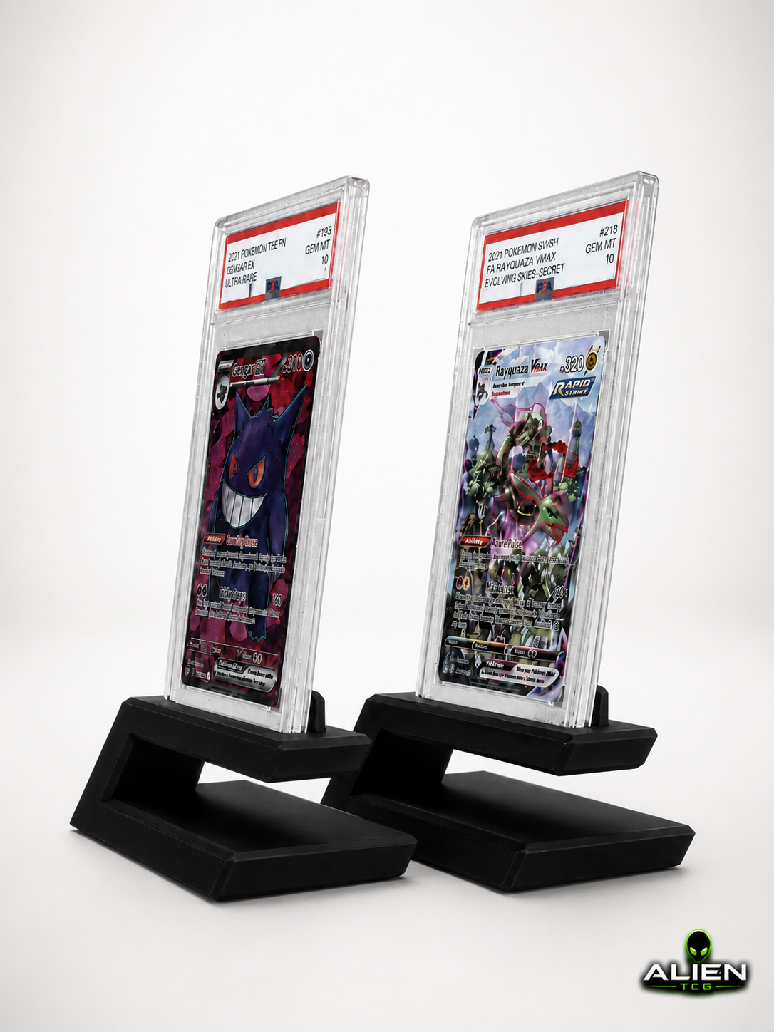 6x Pokémon PSA Slab Display Ständer Grading Kartenhalter TCG Präsentation Halter