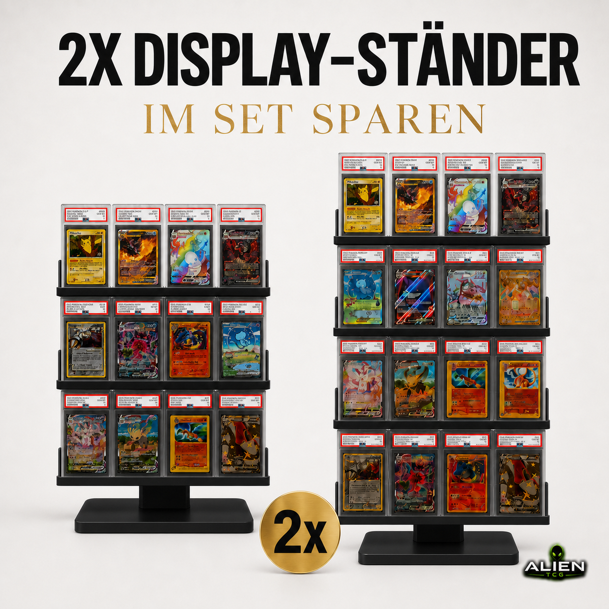 PSA/CGC Display Ständer Bundle Aktion Viele Verschiedene Kombinationen 4x2 - 4x4