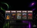 5x1 Pokémon PSA Slab Moderner TCG Display-Ständer