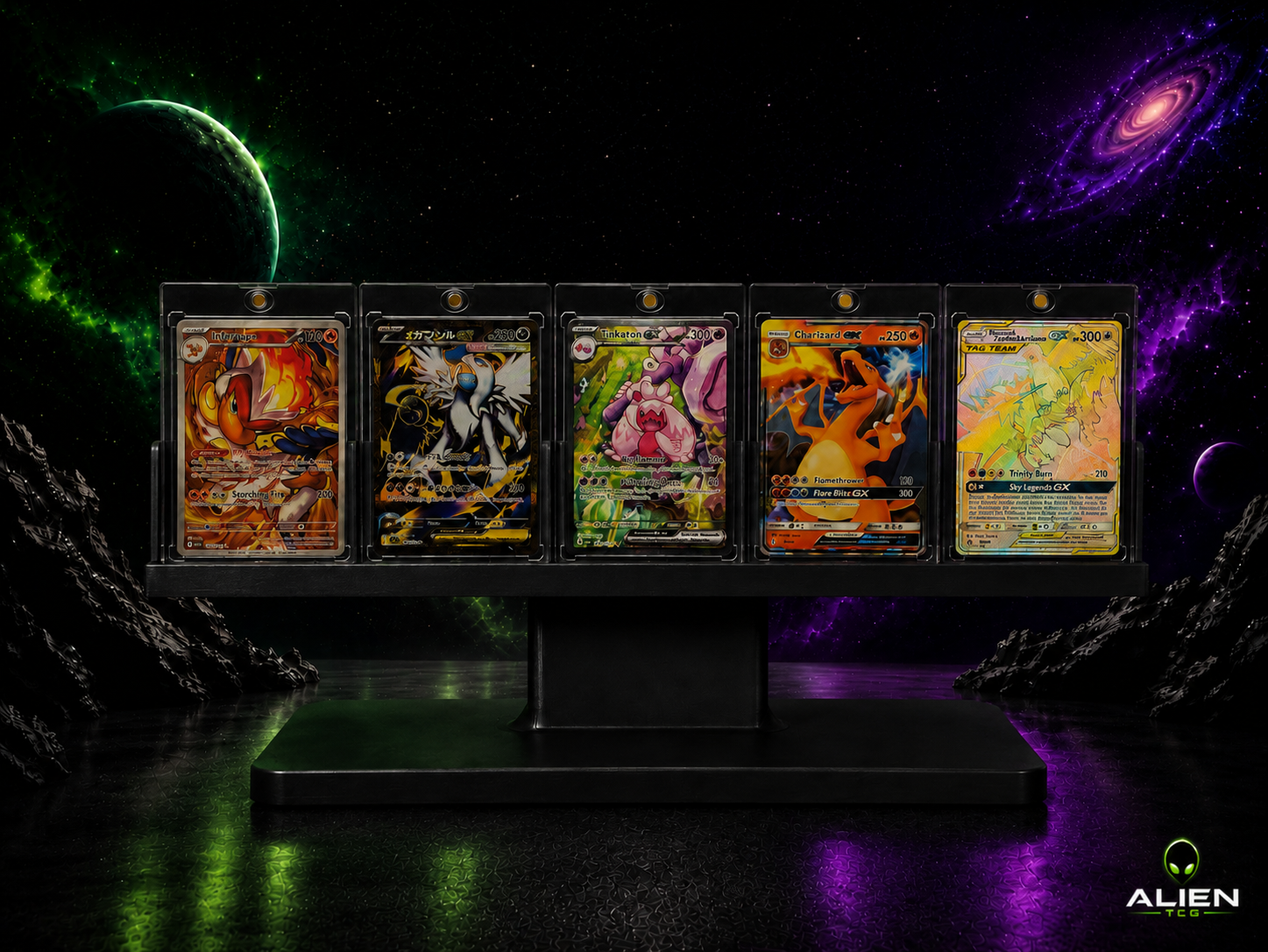 5x1 Pokémon Ultra Pro One-Touch Modern TCG Display Ständer