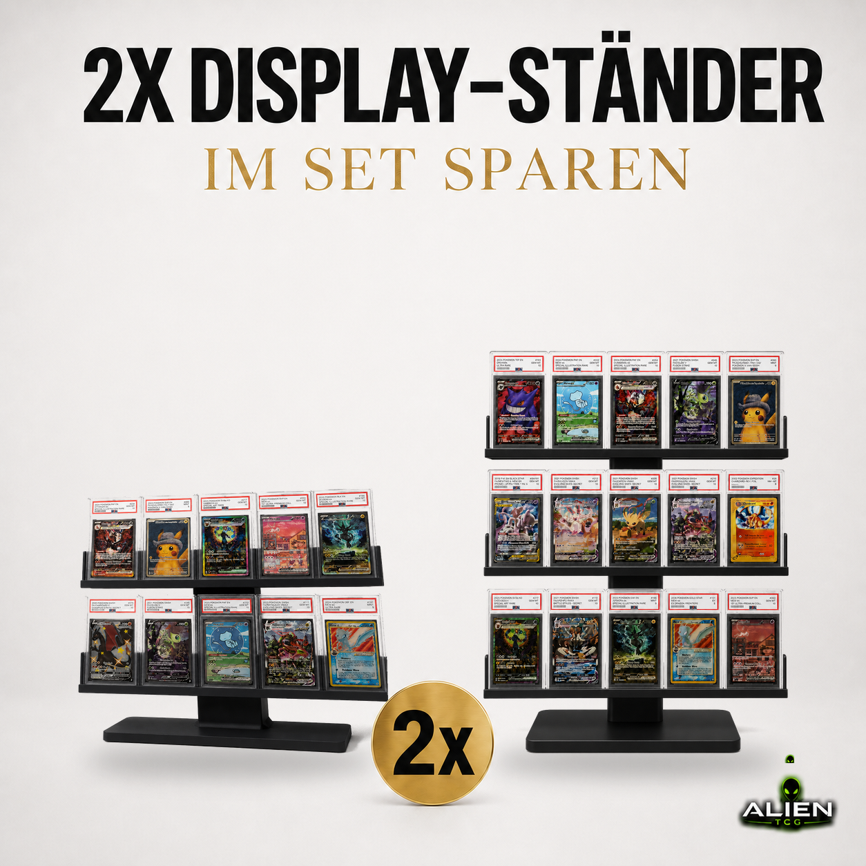 PSA/CGC Display Ständer Bundle Aktion Viele Verschiedene Kombinationen 5x2 - 5x5