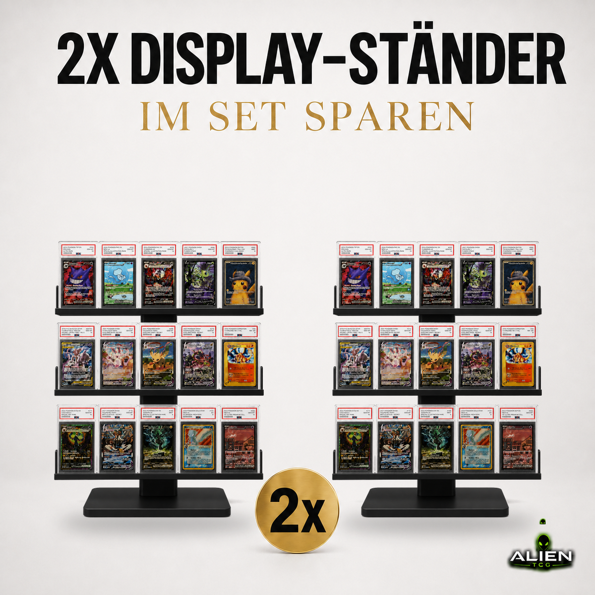 PSA/CGC Display Ständer Bundle Aktion Viele Verschiedene Kombinationen 5x2 - 5x5
