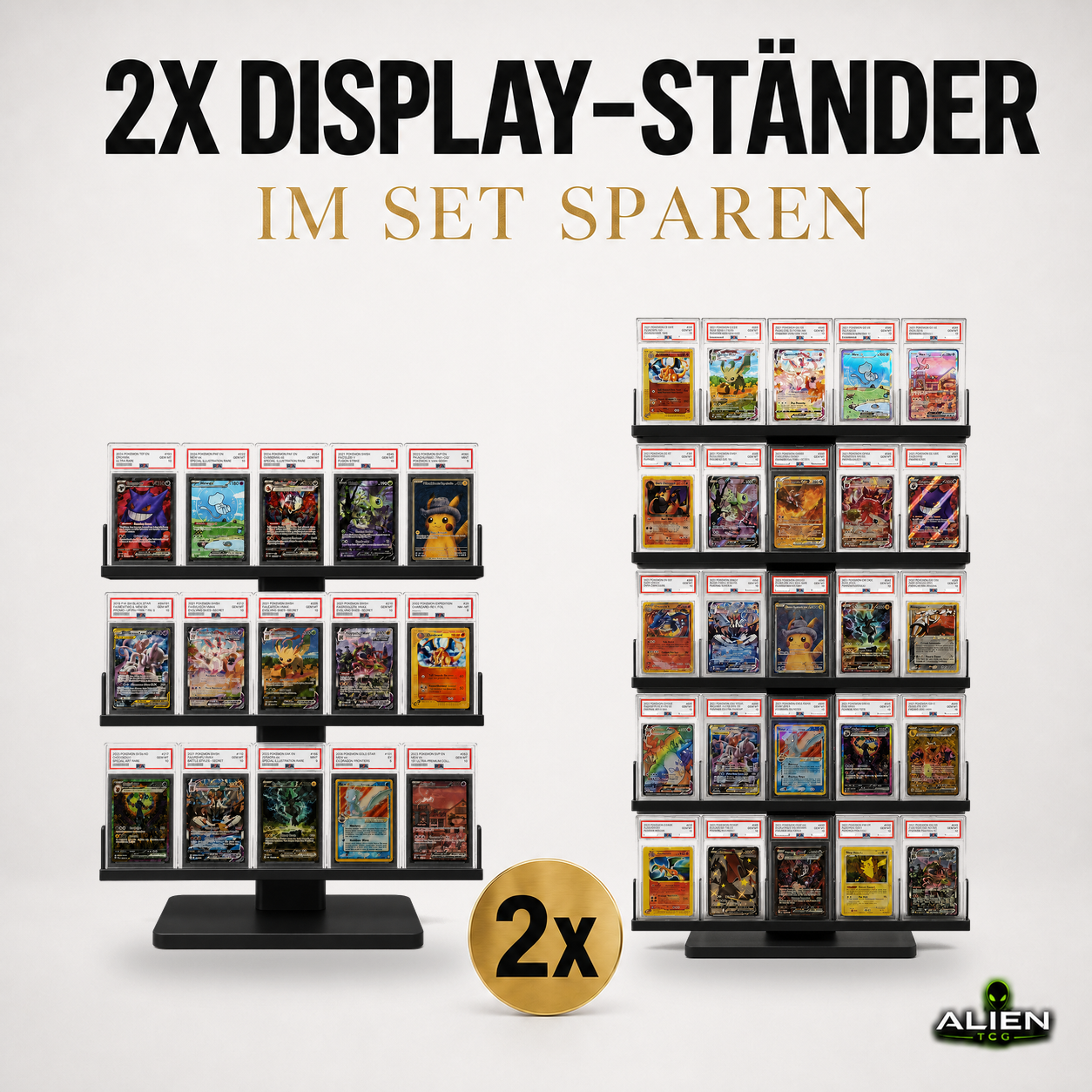 PSA/CGC Display Ständer Bundle Aktion Viele Verschiedene Kombinationen 5x2 - 5x5