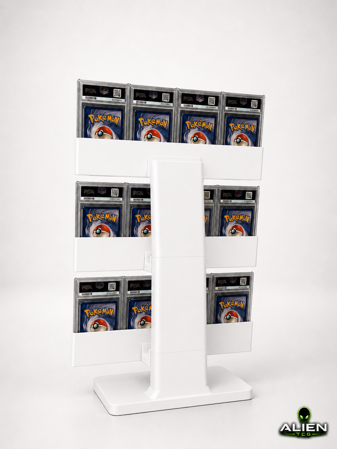 Pokémon PSA CGC Slab Display Ständer 4x3 Grading Kartenhalter TCG Zubehör Halter