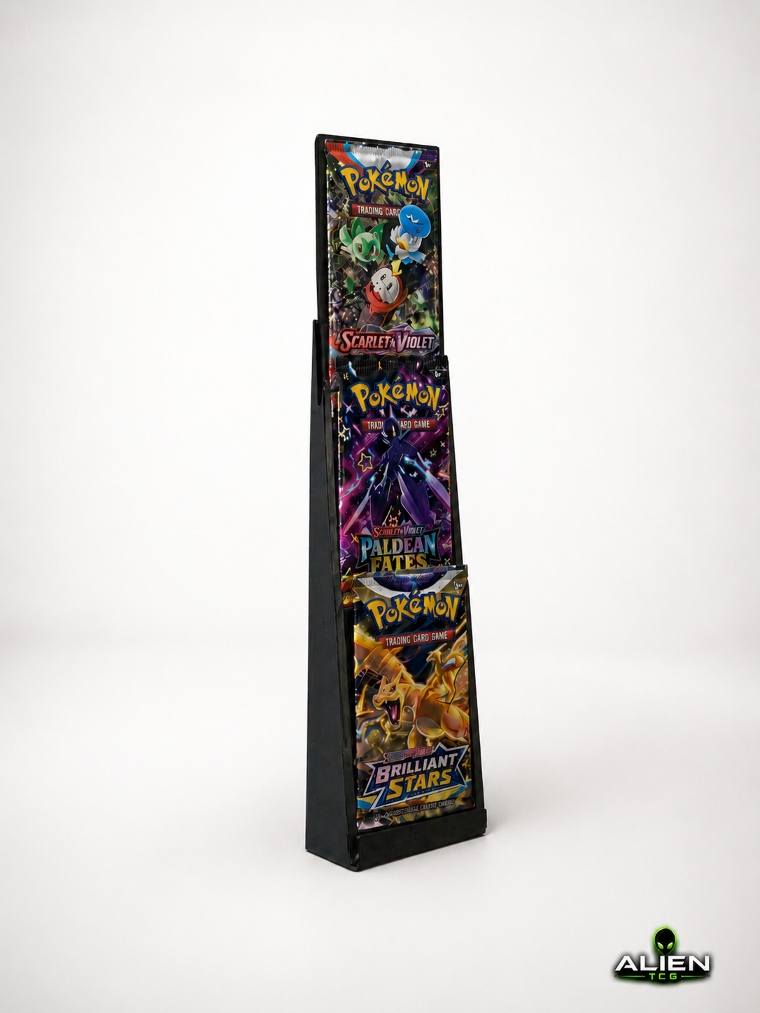 Pokémon TCG Booster Pack Display Ständer Karten Halter Präsentation Zubehör Card