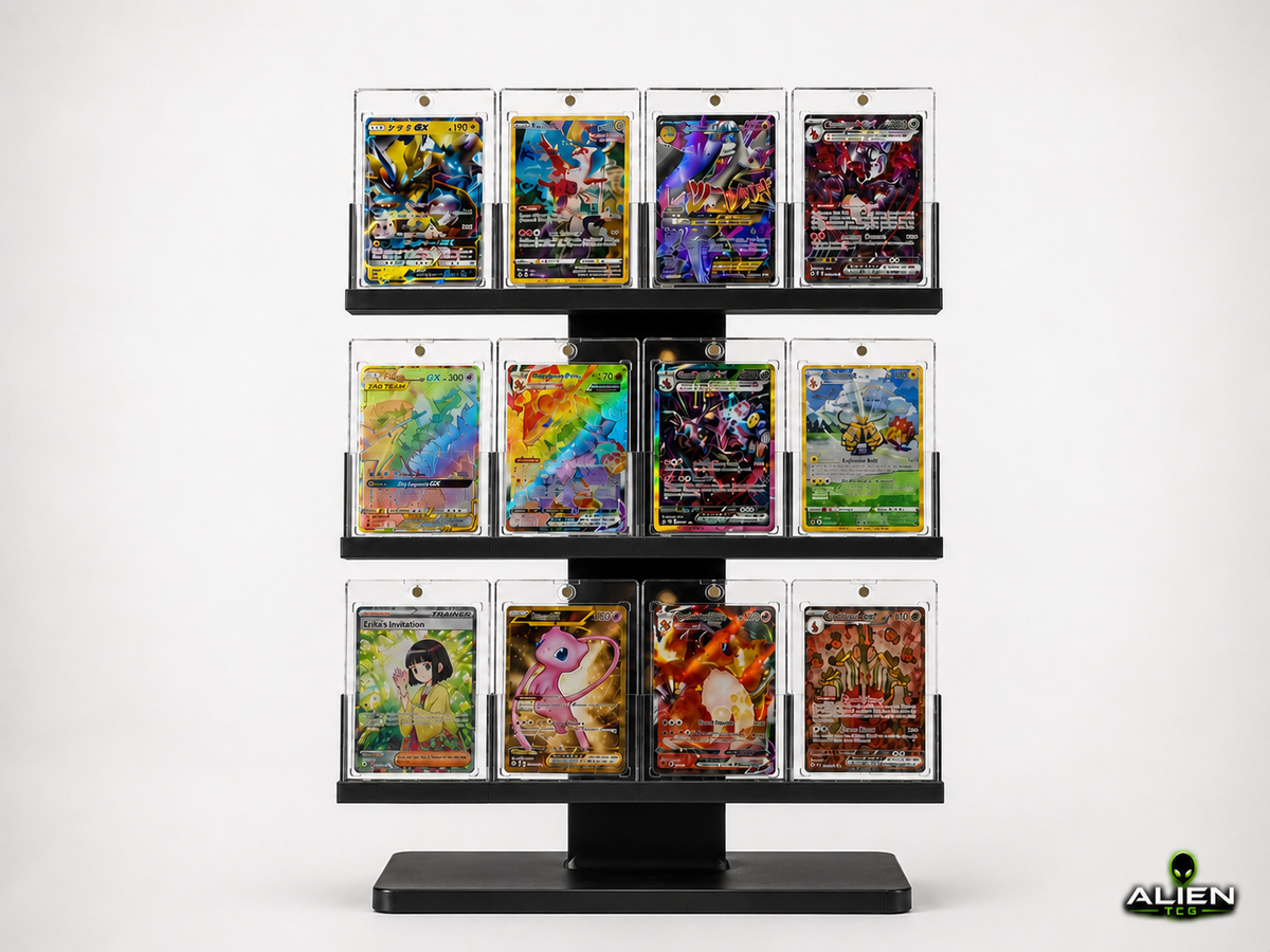 Pokémon Ultra Pro One Touch 4x3 Display Ständer Magnetkarten TCG Zubehör Trading