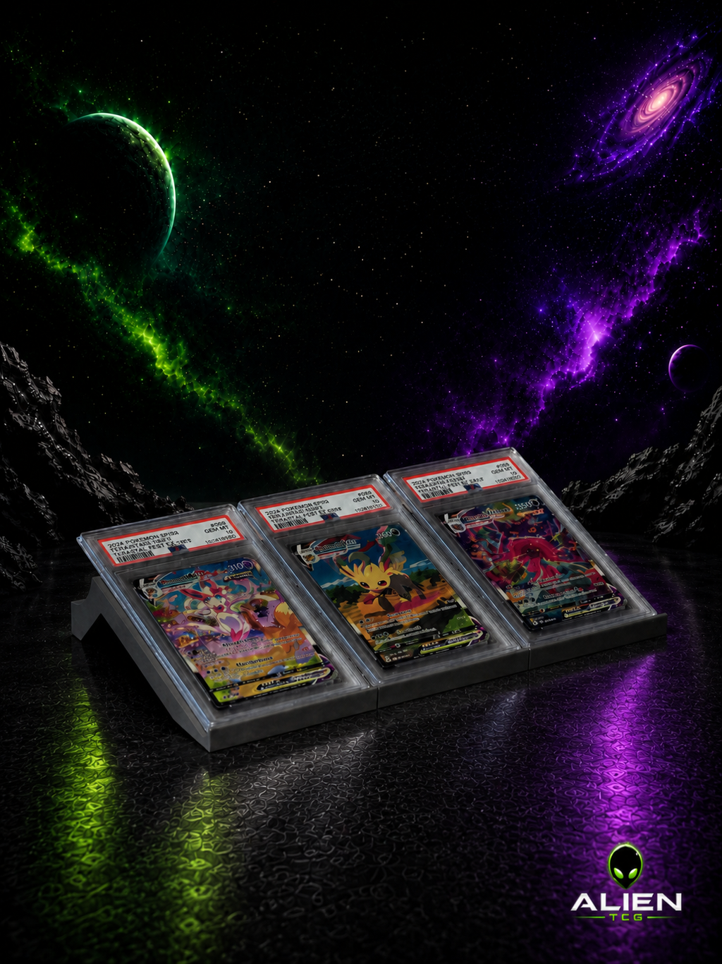6x PSA Kartenhalter | Cardholder | Ständer | TCG Holder