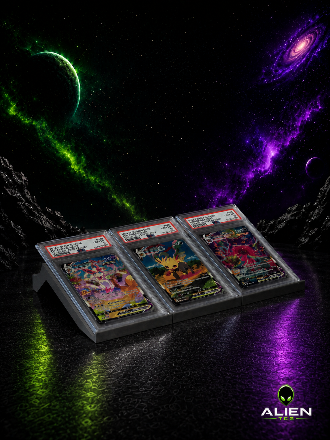 6x PSA Kartenhalter | Cardholder | Ständer | TCG Holder