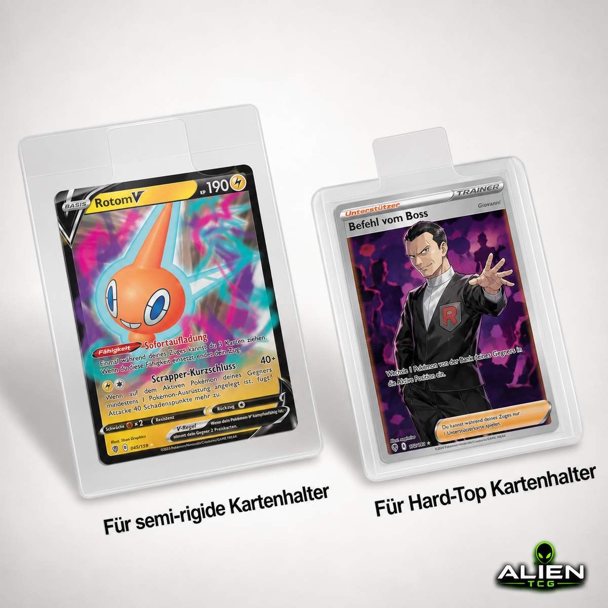 100x Pull Tab Sleeves Kartenhüllen mit Lasche TCG Sammelkarten Schutz Hülle Card