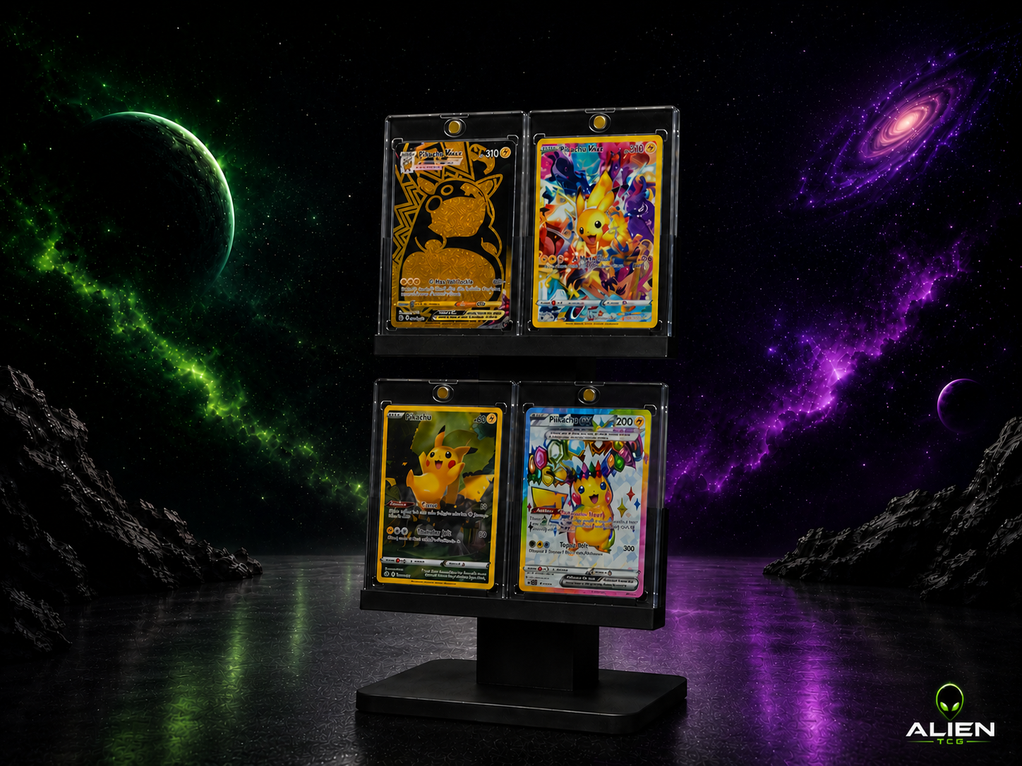 2x2 Pokemon One-Touch Modern TCG Display-Ständer