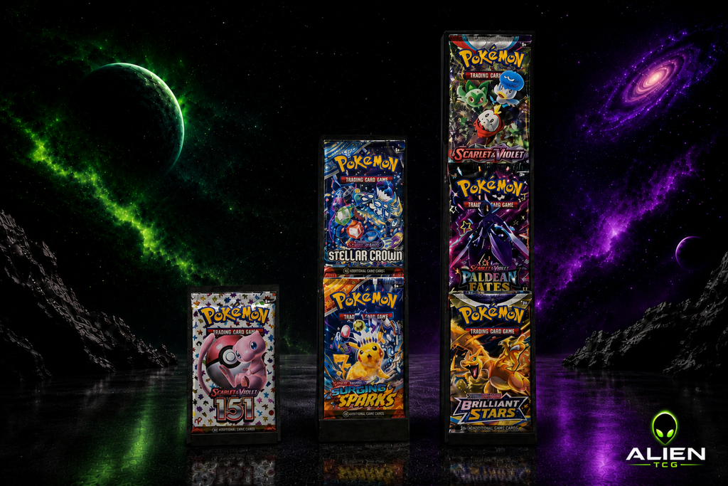 TCG Booster-Pack-Displayständer | TCG Booster Ständer | Pokemon Booster