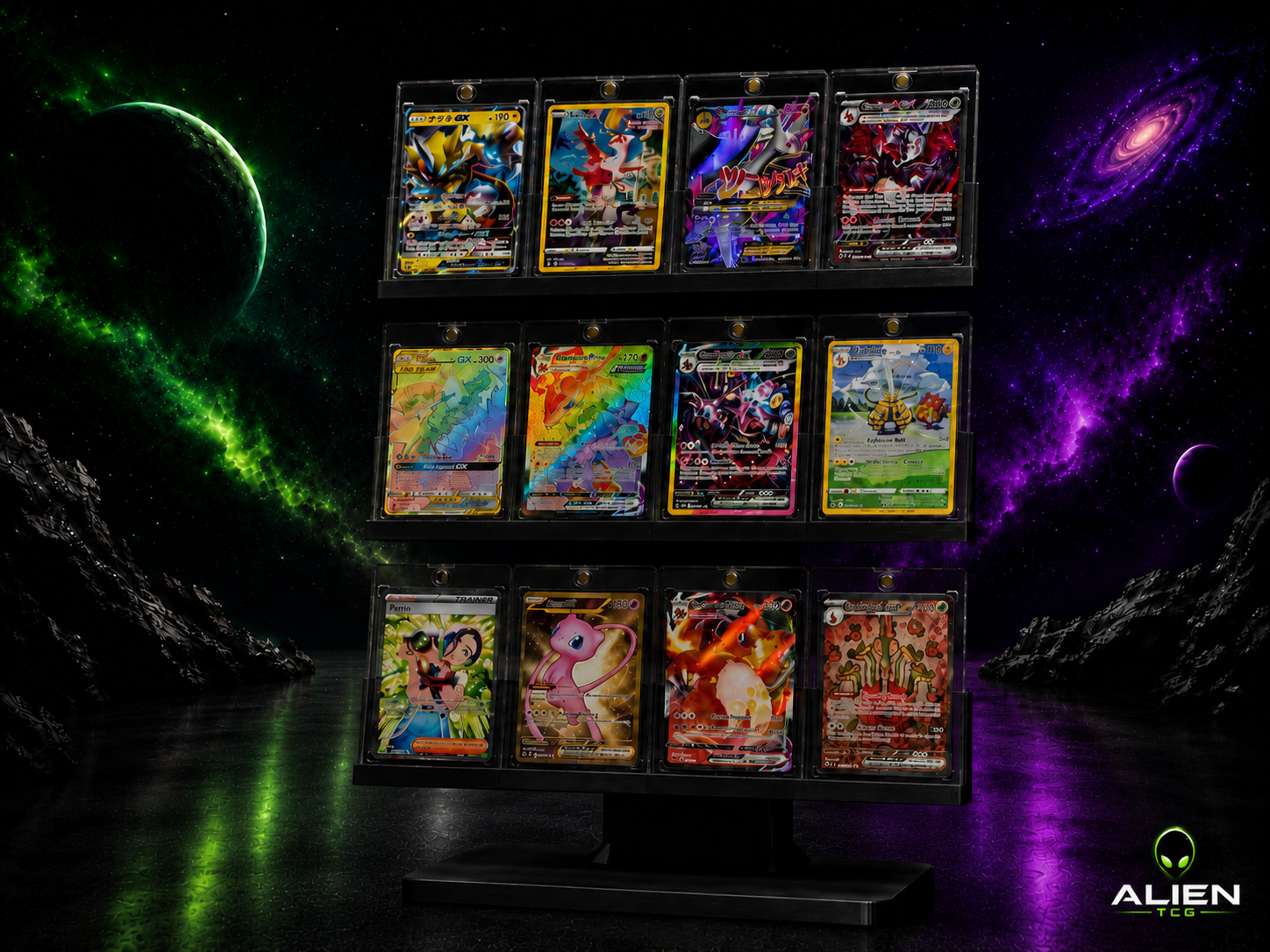 4x3 Pokémon Ultra Pro One-Touch Modern TCG Display Ständer