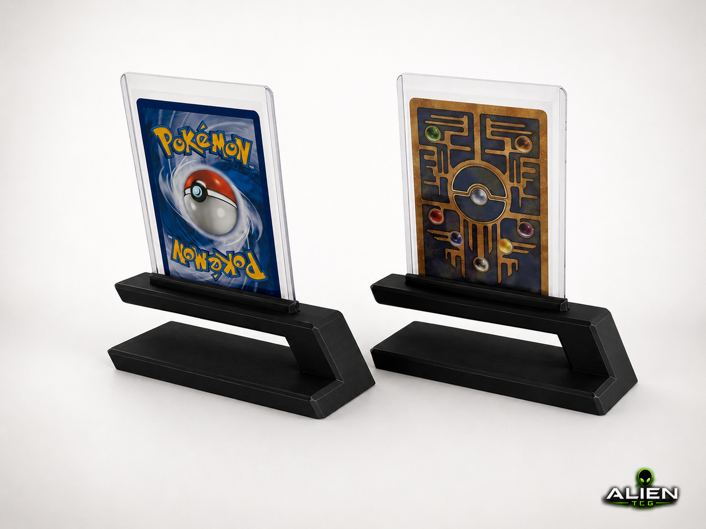 6x Pokémon Toploader Display Ständer Kartenhalter Sammelkarten TCG Halter Karten