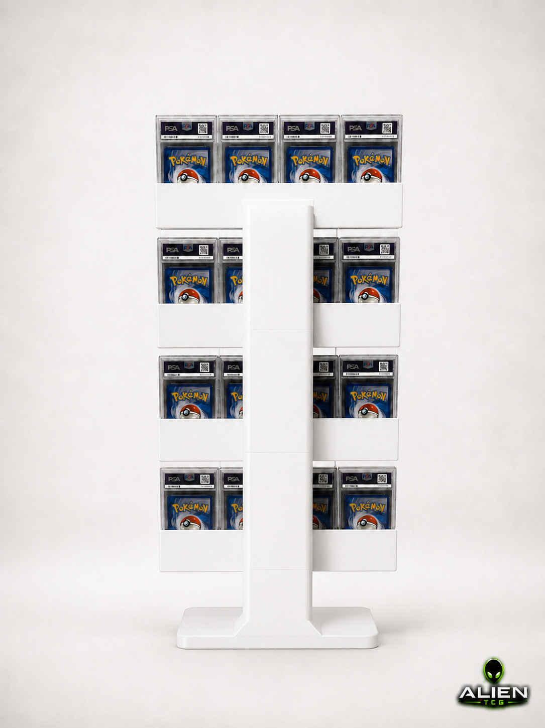 Pokémon PSA Slab Display Ständer 4x4 Grading Kartenhalter TCG Zubehör Aufsteller