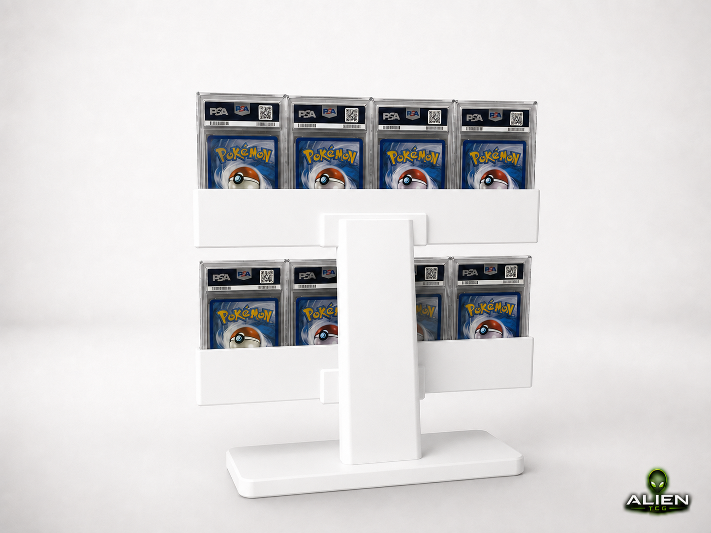 Pokémon PSA CGC Slab Display Ständer 4x2 Grading Kartenhalter TCG Zubehör Halter