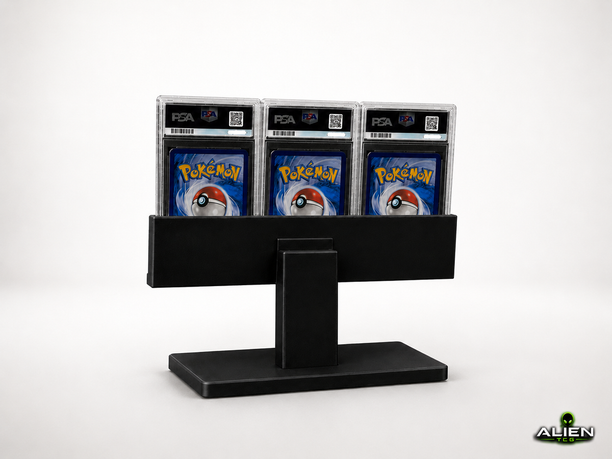 Pokémon PSA CGC Slab Display Ständer 3x1 Grading Kartenhalter TCG Zubehör Halter